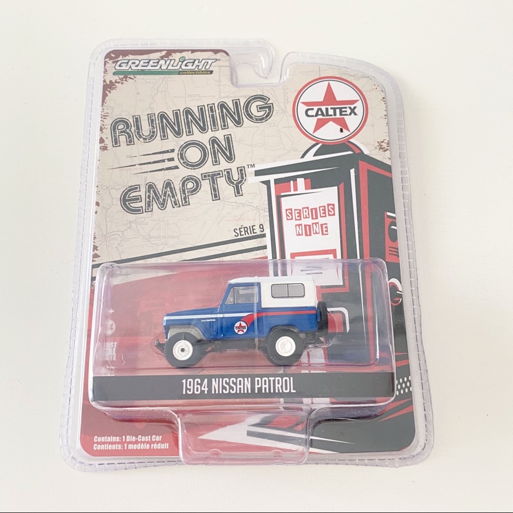 NWT Greenlight-Running on Empty Series 9 Caltex - 1964 Nissan Patrol